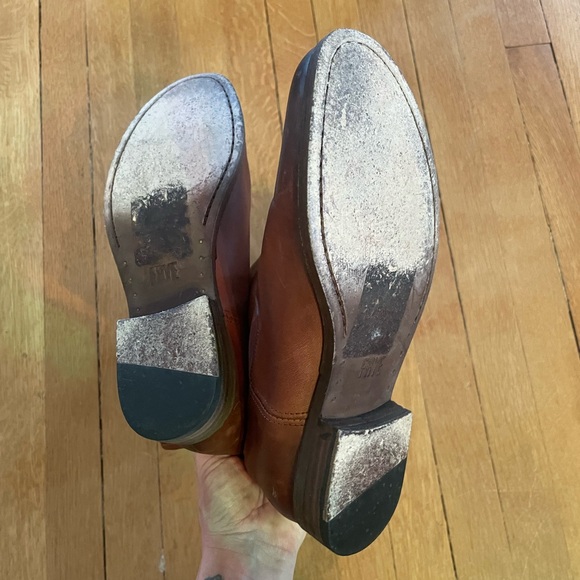 Frye Jillian Pull On Brown Boots - Picture 10 of 13